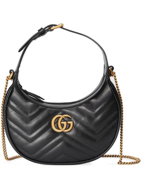 gucci half moon bag price|authentic Gucci marmont small bag.